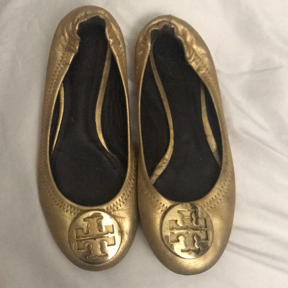 Tory Burch Reva flat kids.